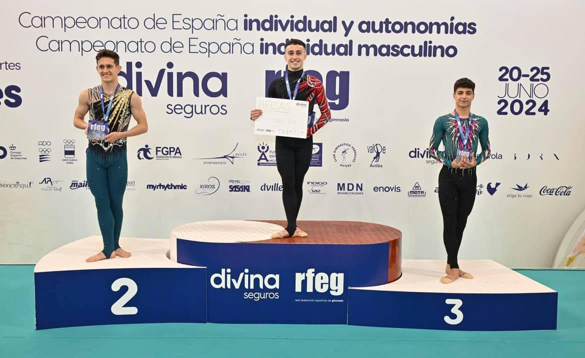 Podio para Olcoz y Os&eacute;s en el Campeonato de Espa&ntilde;a  Individual Masculino GR